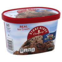 Stone Ridge Creamery Ice Cream, Real, Denali Extreme! Moose Tracks, 1.5 Quart