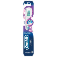 Oral-B Toothbrush, Soft, Dual Action Whitening, 1 Each