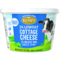 Kemps 2% Lowfat Cottage Cheese, 16 Ounce