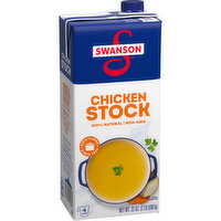 Swanson® 100% Natural Chicken Stock, 32 Ounce