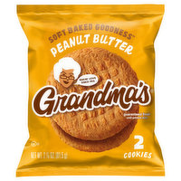 Grandma's Cookies, Peanut Butter, 2 Each