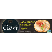 Carr's Crackers, Original, Table Water, 4.25 Ounce
