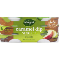 Marzetti Dip, Caramel, Singles, Classic, Snack Size, 6 Pack, 6 Each