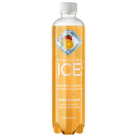 Sparkling Ice Sparkling Water, Zero Sugar, Orange Mango, 17 Fluid ounce