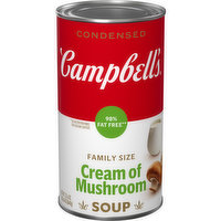 Campbell's® Condensed 98% Fat Free Cream of Mushroom Soup, 22.6 Ounce