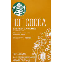 Starbucks Hot Cocoa Mix, Salted Caramel, 8 Each