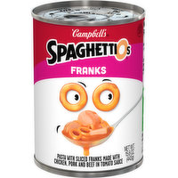 Campbell's® SpaghettiOs® Canned Pasta with Franks, 15.6 Ounce