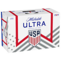 Michelob Ultra Beer, Superior Light, 24 Pack, 24 Each