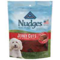 Blue Buffalo Nudges Dog Treats, Natural, Jerky Cuts, 10 Ounce