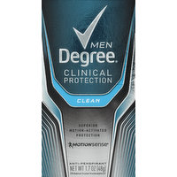 Degree Men Anti-Perspirant, Clinical Protection, Clean, 1.7 Ounce