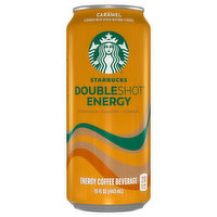 Starbucks Energy Coffee Beverage, Caramel, Doubleshot, 15 Fluid ounce