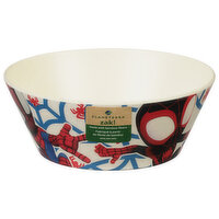 Zak! Melamine Bamboo Bowl, SpiderMan-AmzFriend, 6 Inch, 1 Each