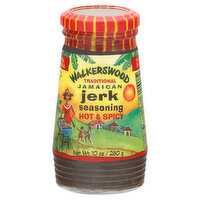 Walkerswood Jerk Seasoning, Traditional, Jamaican, Hot & Spicy, 10 Ounce