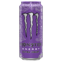 Monster Energy Energy Drink, Zero Sugar, Ultra Violet, 16 Fluid ounce