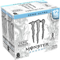 Monster Energy Ultra Zero Ultra, 96 Fluid ounce