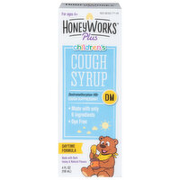 Honey Works Plus Cough Syrup, Children's, Daytime Formula, Dark Honey & Natural Flavors, 4 Fluid ounce