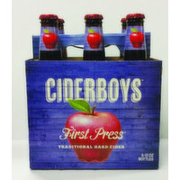 Cider Boys First Press 6 Pack Bottles, 12 Fluid ounce