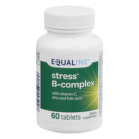Equaline Vitamin B-Complex, Stress, Tablets, 60 Each