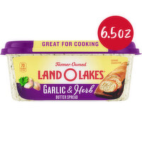 Land O Lakes Garlic & Herb Butter Spread, 6.5 Ounce