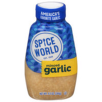 Spice World Garlic, Minced, 9.5 Ounce