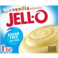 Jell-O Vanilla Sugar Free & Fat Free Instant Pudding & Pie Filling Mix, 1 Ounce