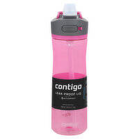 Contigo Water Bottle, Leak-Proof Lid with Autospout, Dragon Fruit, 24 Fluid Ounce, 1 Each