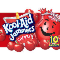 Kool-Aid Jammers Cherry Artificially Flavored Soft Drink, 10 Each