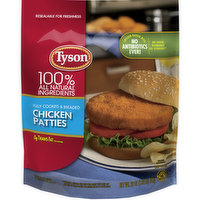 Tyson Fully Cooked Frozen Chicken Patties, 26 Ounce