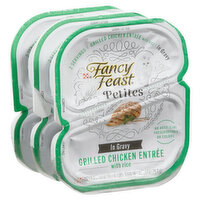 Fancy Feast Petites Cat Food, in Gravy, Grilled Chicken Entree with Rice, 2 Each