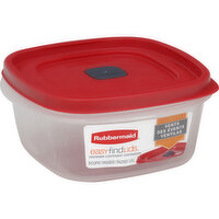 RUBBERMAID Easy Find Lids Container, Easy Find Lids, 1.2 Liter, 1 Each