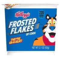 Frosted Flakes Cold Breakfast Cereal, Original, 2.1 Ounce