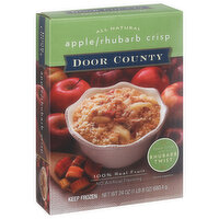 Door County Apple/Rhubarb Crisp, All Natural, 24 Ounce