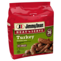 Jimmy Dean Heat 'N Serve Turkey Sausage Links, 36 Count, 23.4 Ounce