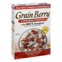 Grain Berry Cereal, Cinnamon Frosted with Onyx Sorghum, 16 Ounce