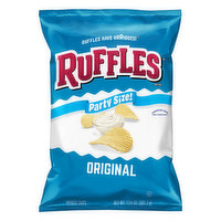 Ruffles Potato Chips, Original, Party Size, 13.5 Ounce