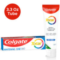 Colgate Total Whitening Toothpaste, 3.3 Ounce