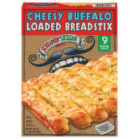 Screamin' Sicilian Pizza Co. Breadstix, Loaded, Cheesy Buffalo, 9 Each