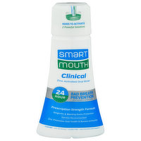 Smart Mouth Oral Rinse, Zinc Activated, Clinical, Clean Mint, 16 Fluid ounce