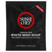 Sushi Chef Soup, White Miso, Japanese Style, 0.5 Ounce