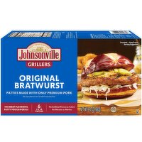 Johnsonville Grillers Bratwurst, Original