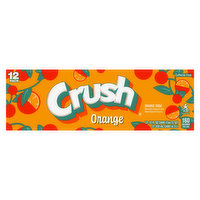 Crush Soda, Orange, 12 Each