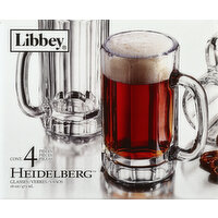Libbey Glasses, Heidelberg, 16 Ounces, 4 Each