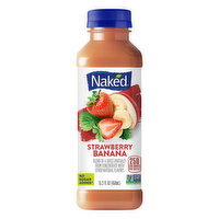 Naked Juice, Strawberry Banana, 15.2 Ounce