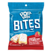 Pop-Tarts Bites Pastry Bites, Tasty Filled, Frosted Strawberry, 2.2 Ounce