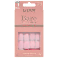 Kiss Bare but Better Nails, TruNude, Premium, Short, 1 Each