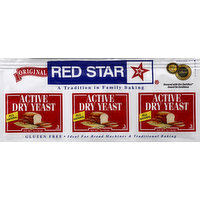 Red Star Yeast, Active Dry, Original, 0.25 Ounce
