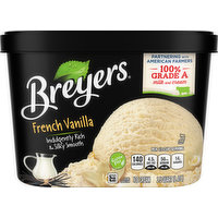 Breyers Ice Cream, French Vanilla, 1.5 Quart