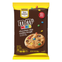 Toll House Cookie Dough, Chocolate Chip, M&M's Minis, 14 Ounce
