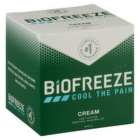 Biofreeze Cream, Pain Relief, Menthol, 3 Ounce