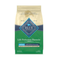 Blue Buffalo Life Protection Formula Natural Adult Dry Dog Food, Lamb and Brown Rice, 5 Pound